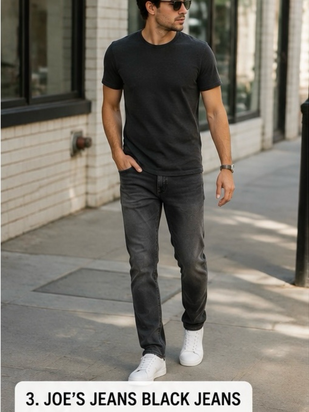Joe’s Jeans Men’s Size 32 Black Charcoal Slim Jeans